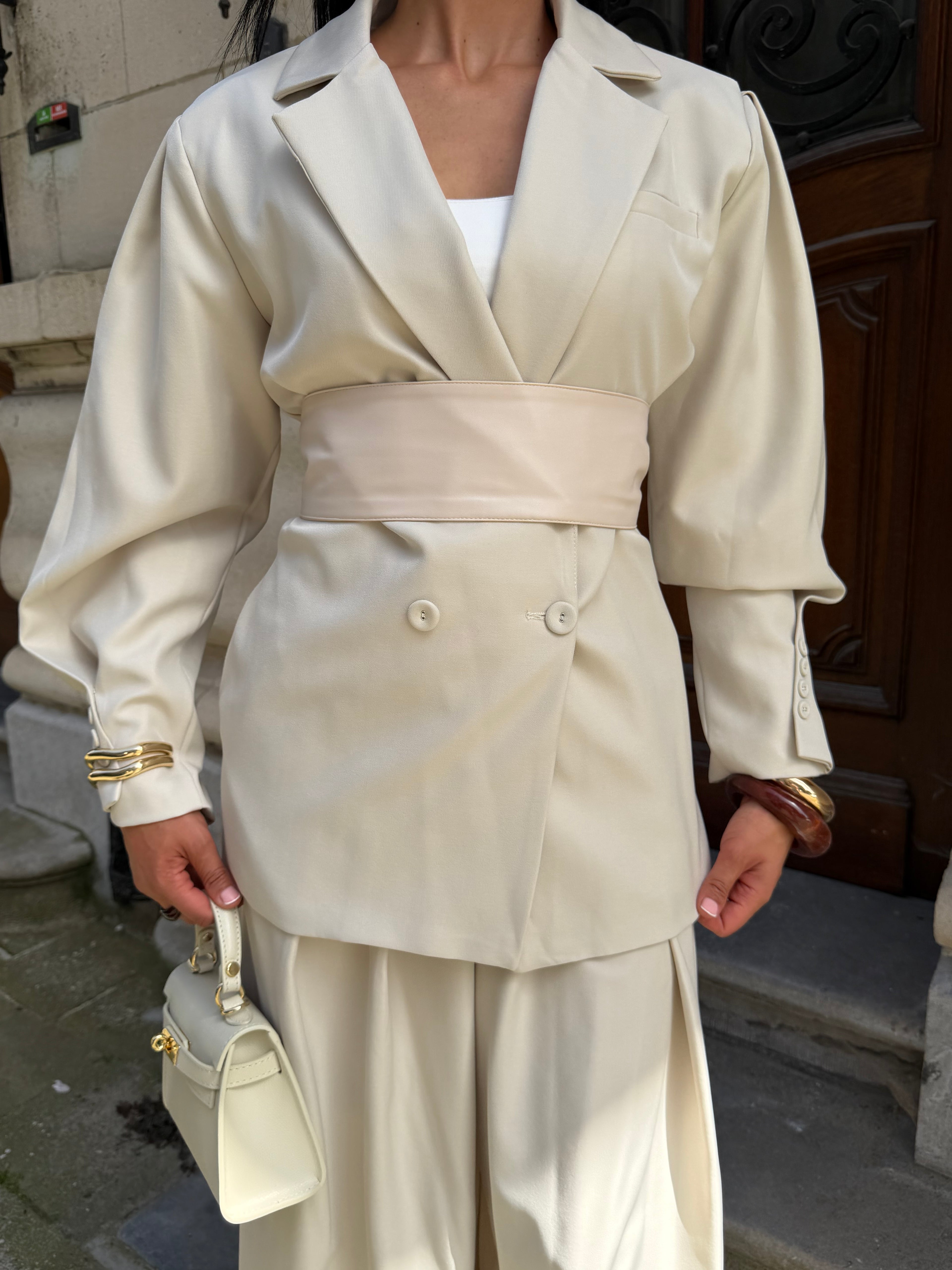 Pof Sleeve Blazer