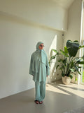 Wide Leg Burkini Aqua