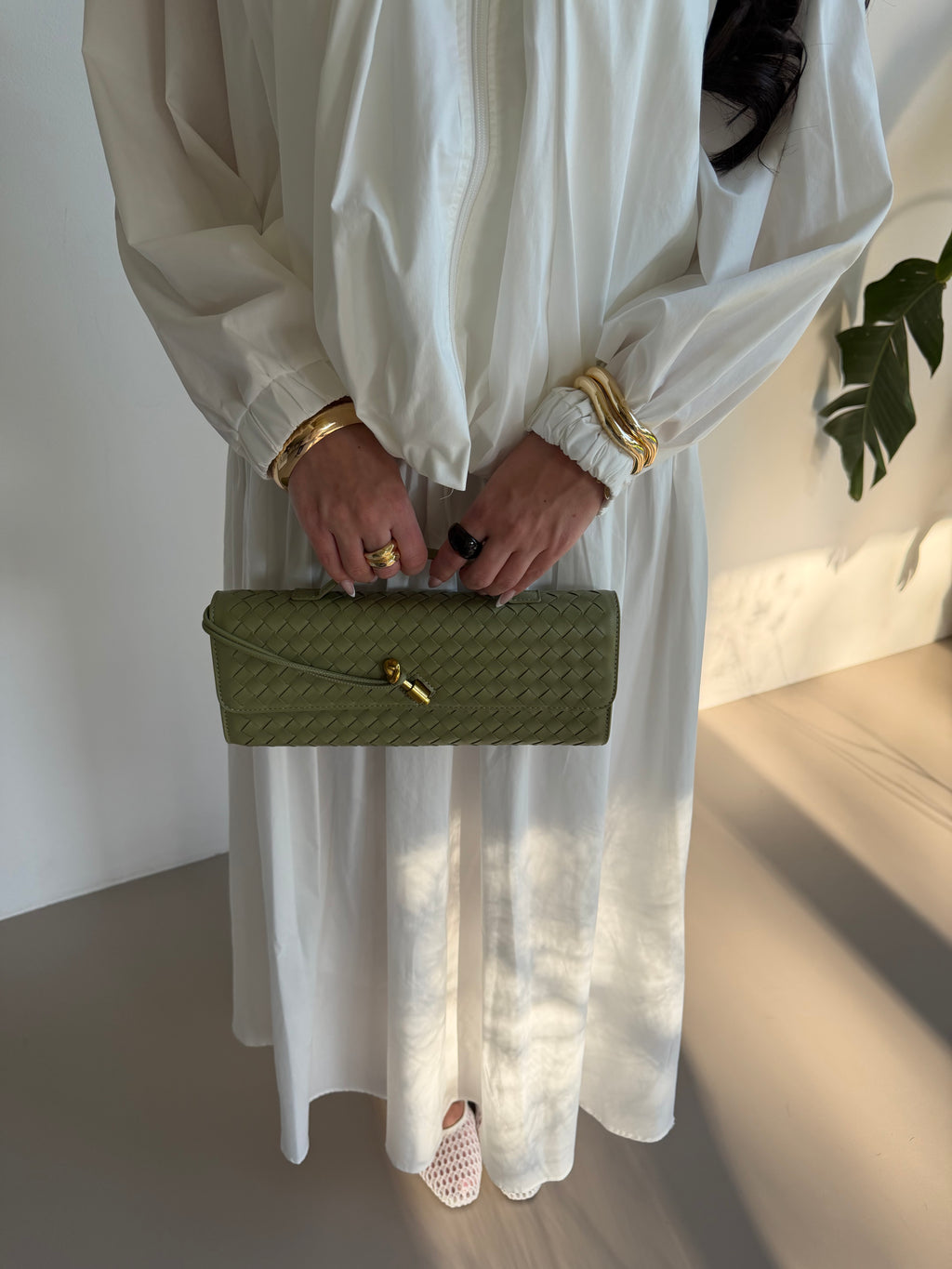 Knot Clutch - Vegan Leer