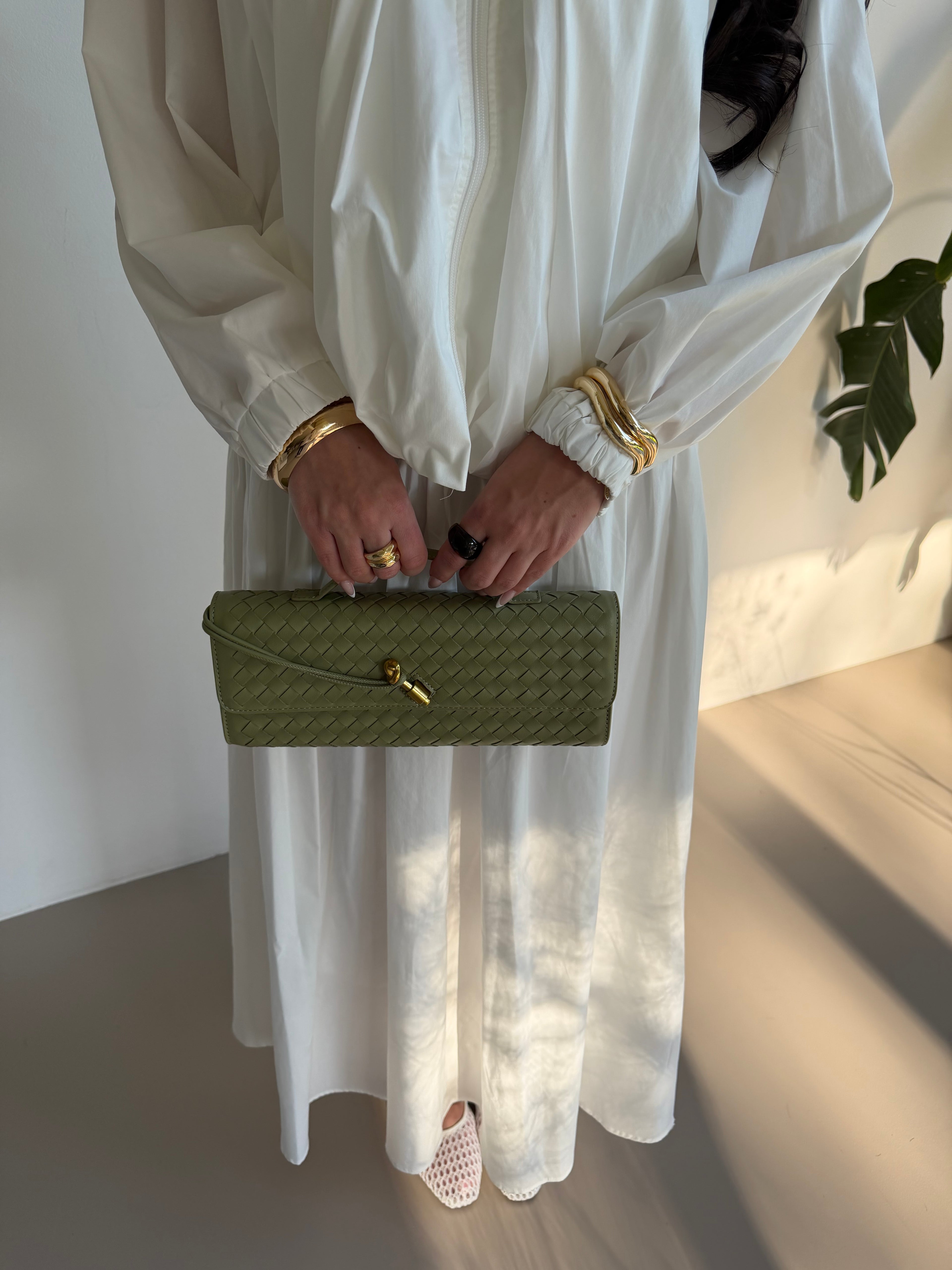 Knot Clutch - Vegan Leer