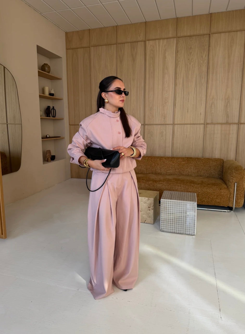 Chella Rose Wide Leg Trousers