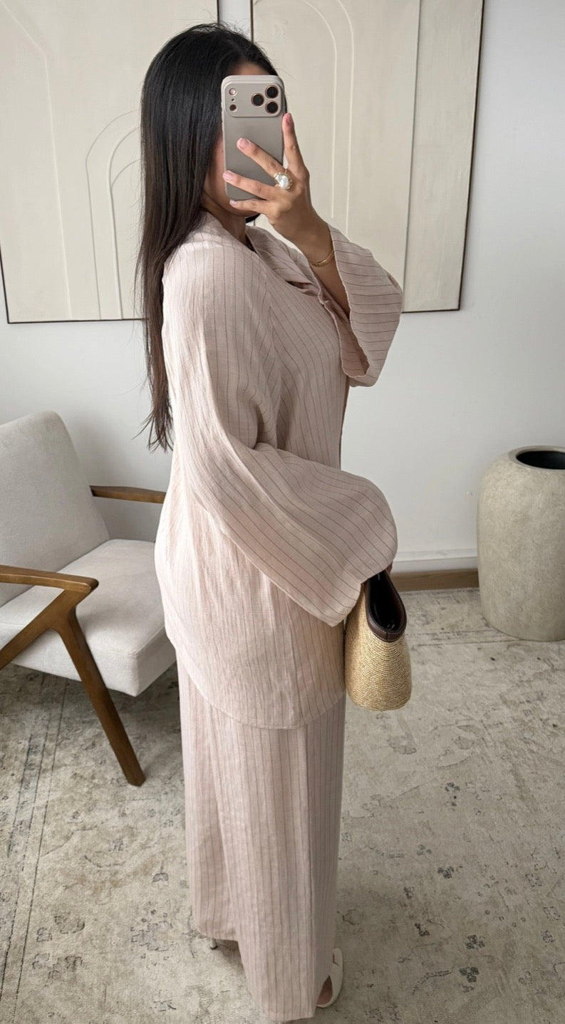 Soft Blush Twin Set