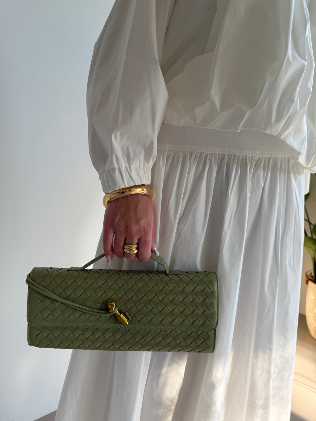 Knot Clutch - Vegan Leer