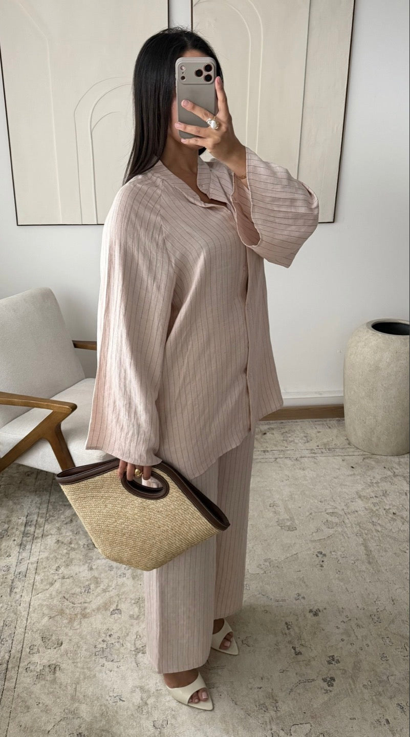 Soft Blush Twin Set