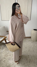 Soft Blush Twin Set