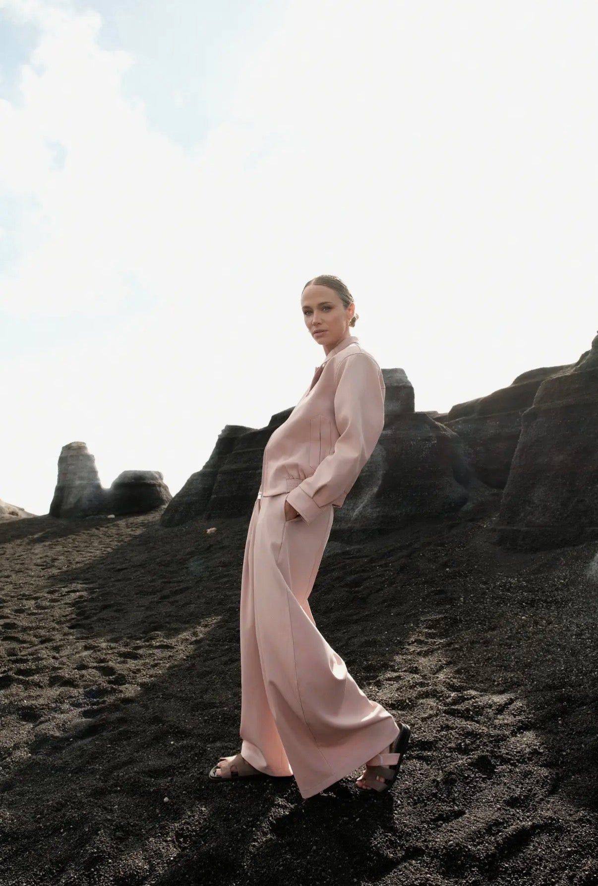 Chella Rose Wide Leg Trousers