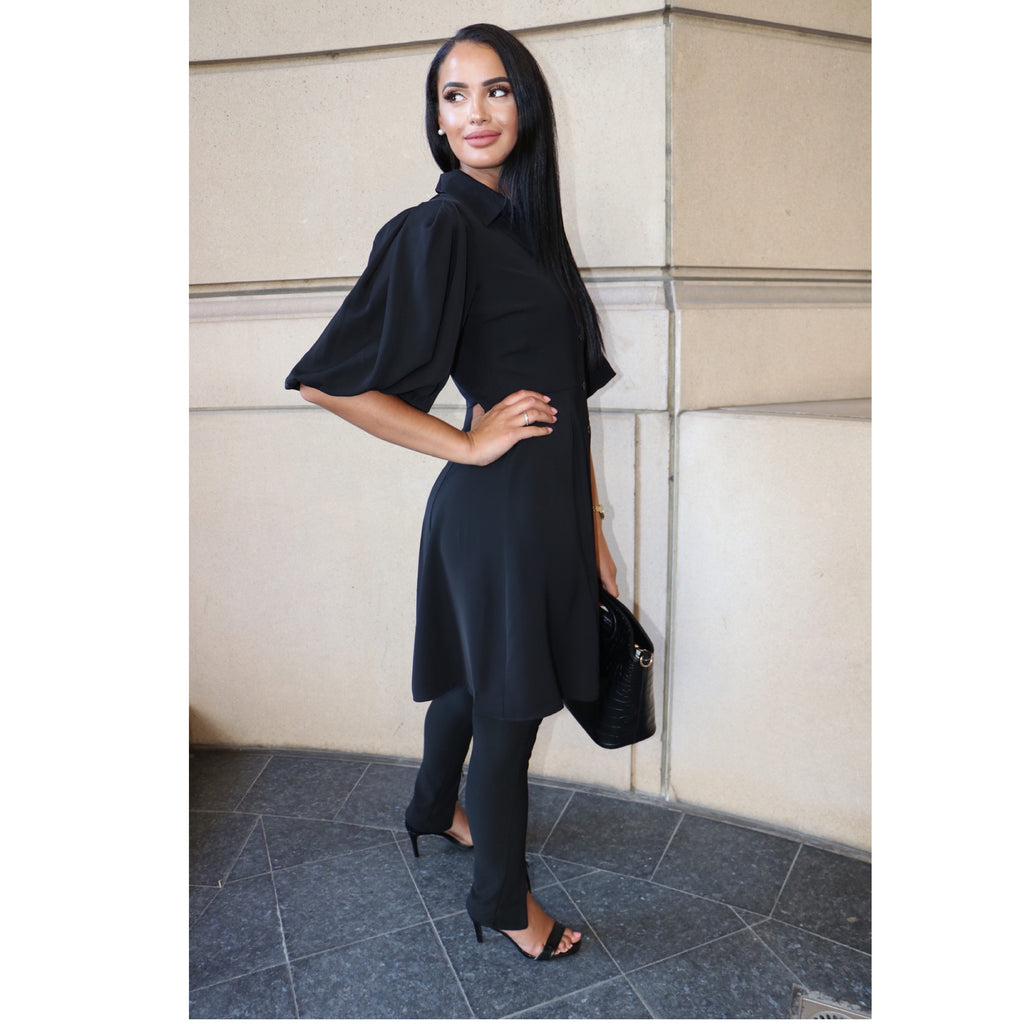 Puff sleeve tunic