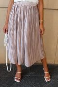 Plissé skirt