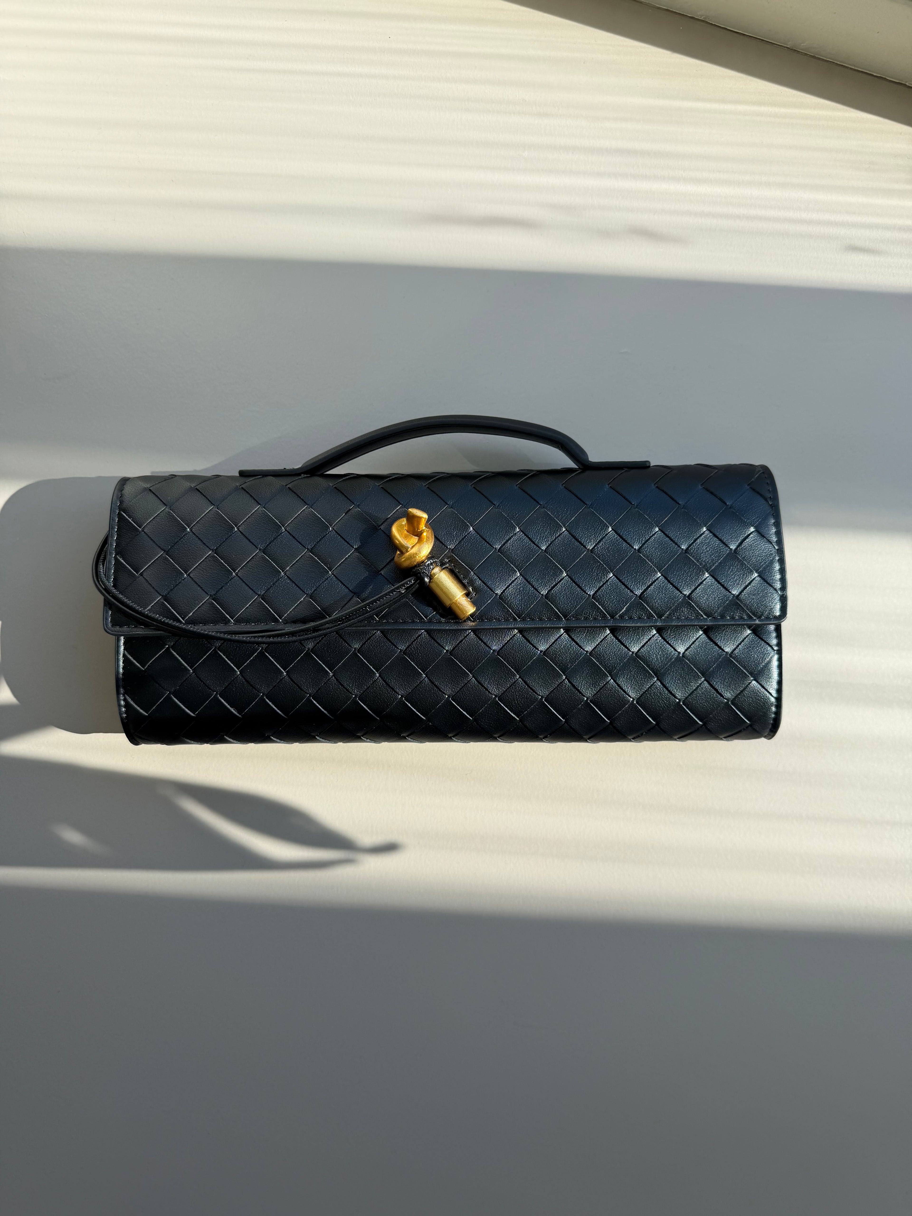 Knot Clutch - Echt Leer