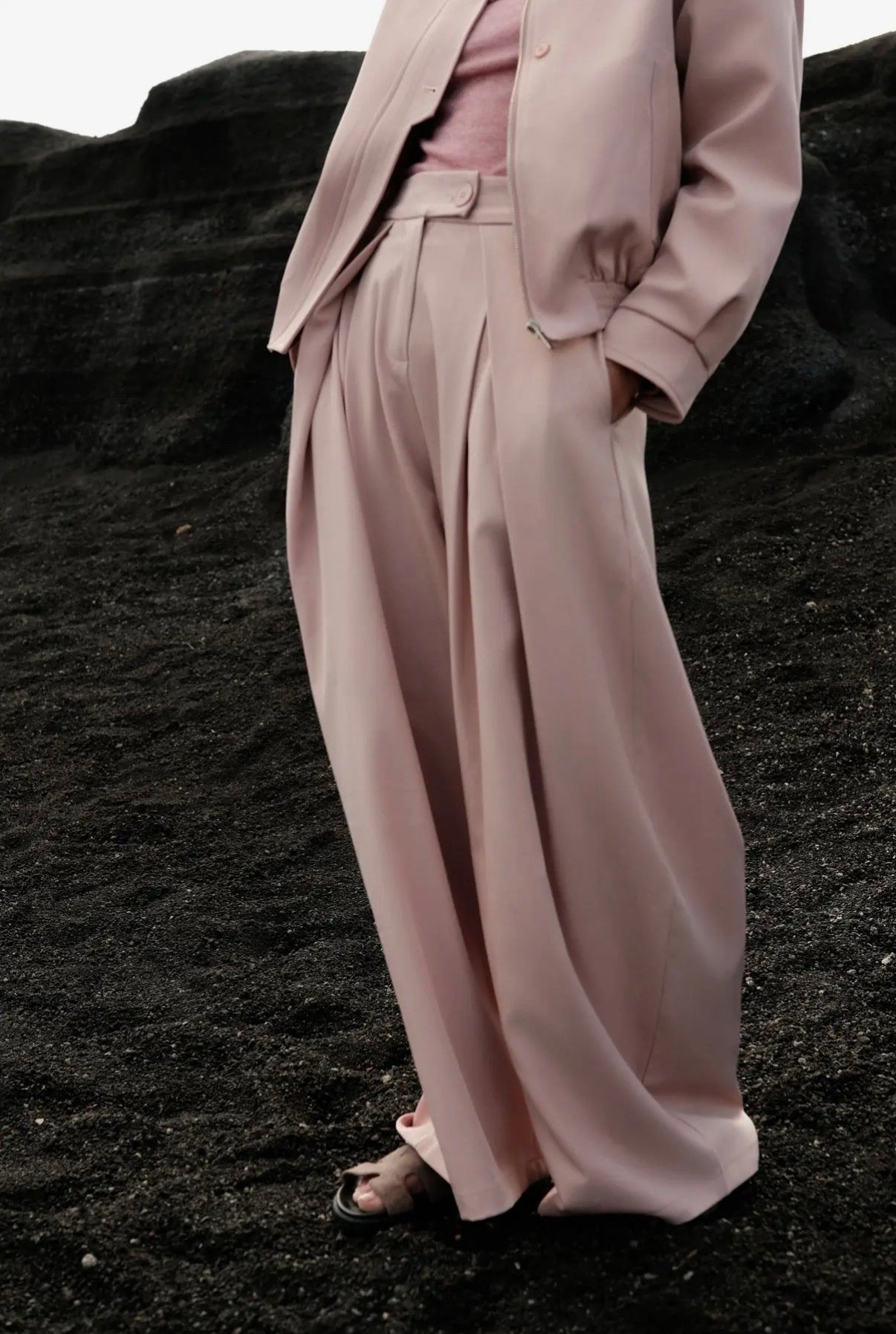 Chella Rose Wide Leg Trousers