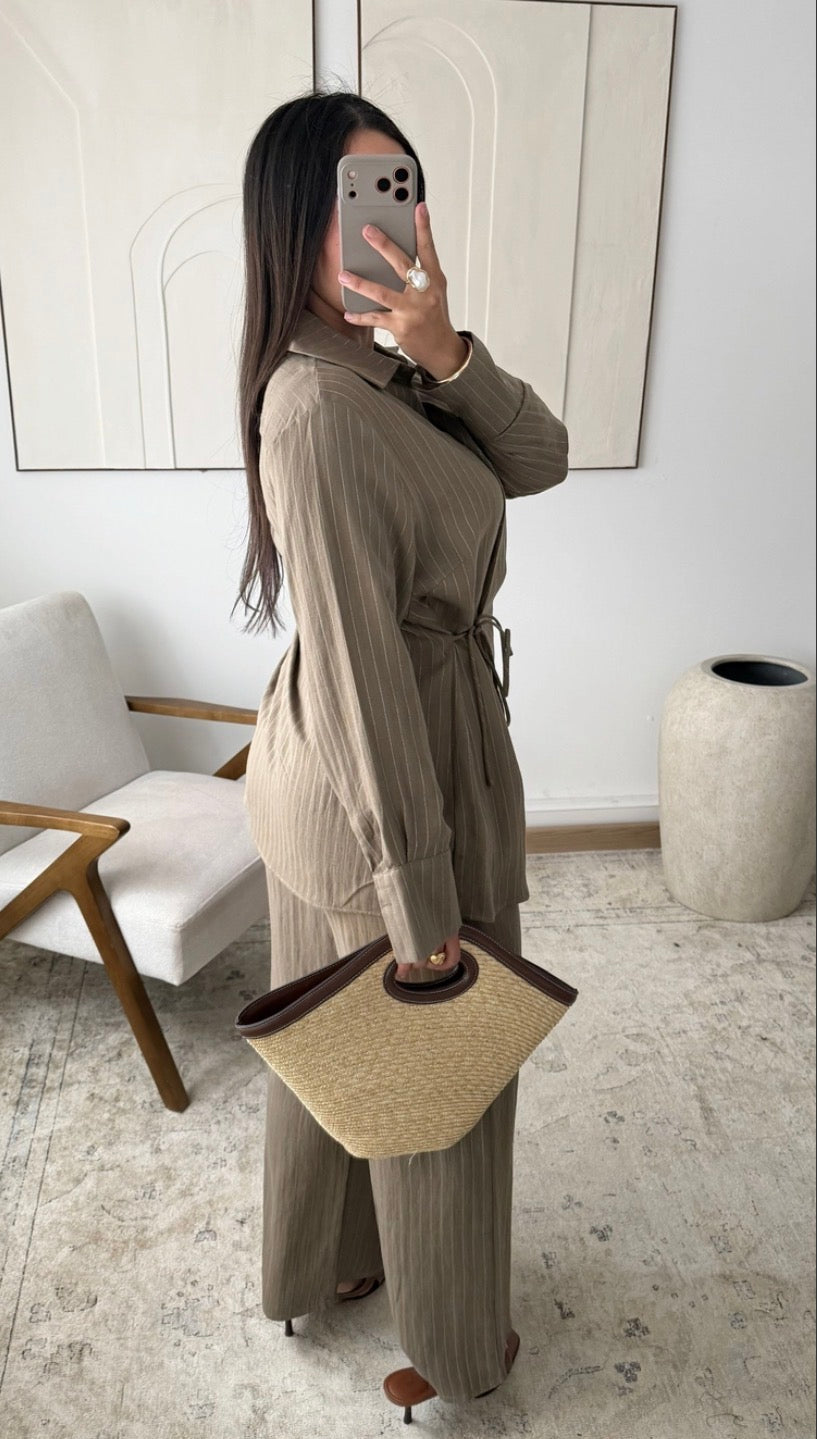 Army Green Twin set