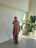 Wide Leg Burkini Brique