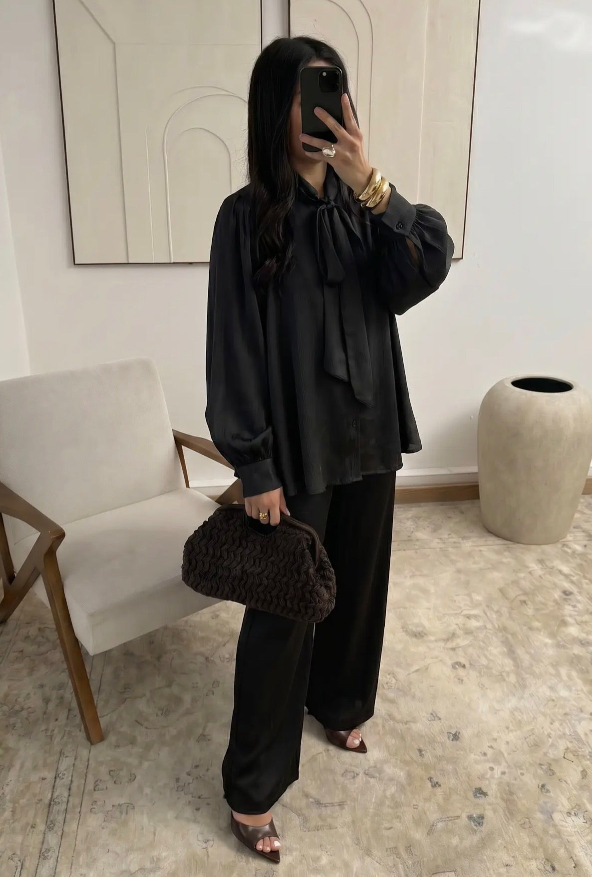 Nayla Twin Set – Black