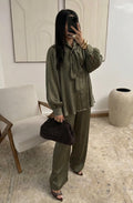 Nayla Twin Set – Khaki