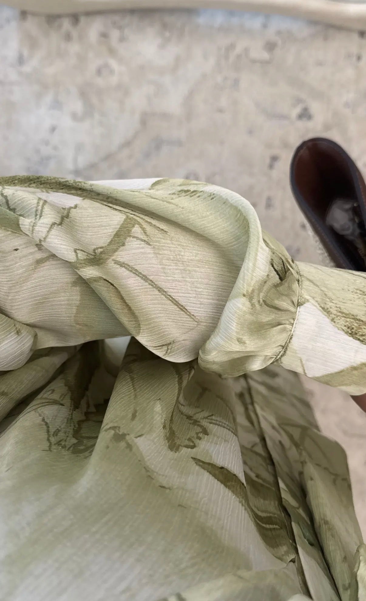 Botanical maxi dress