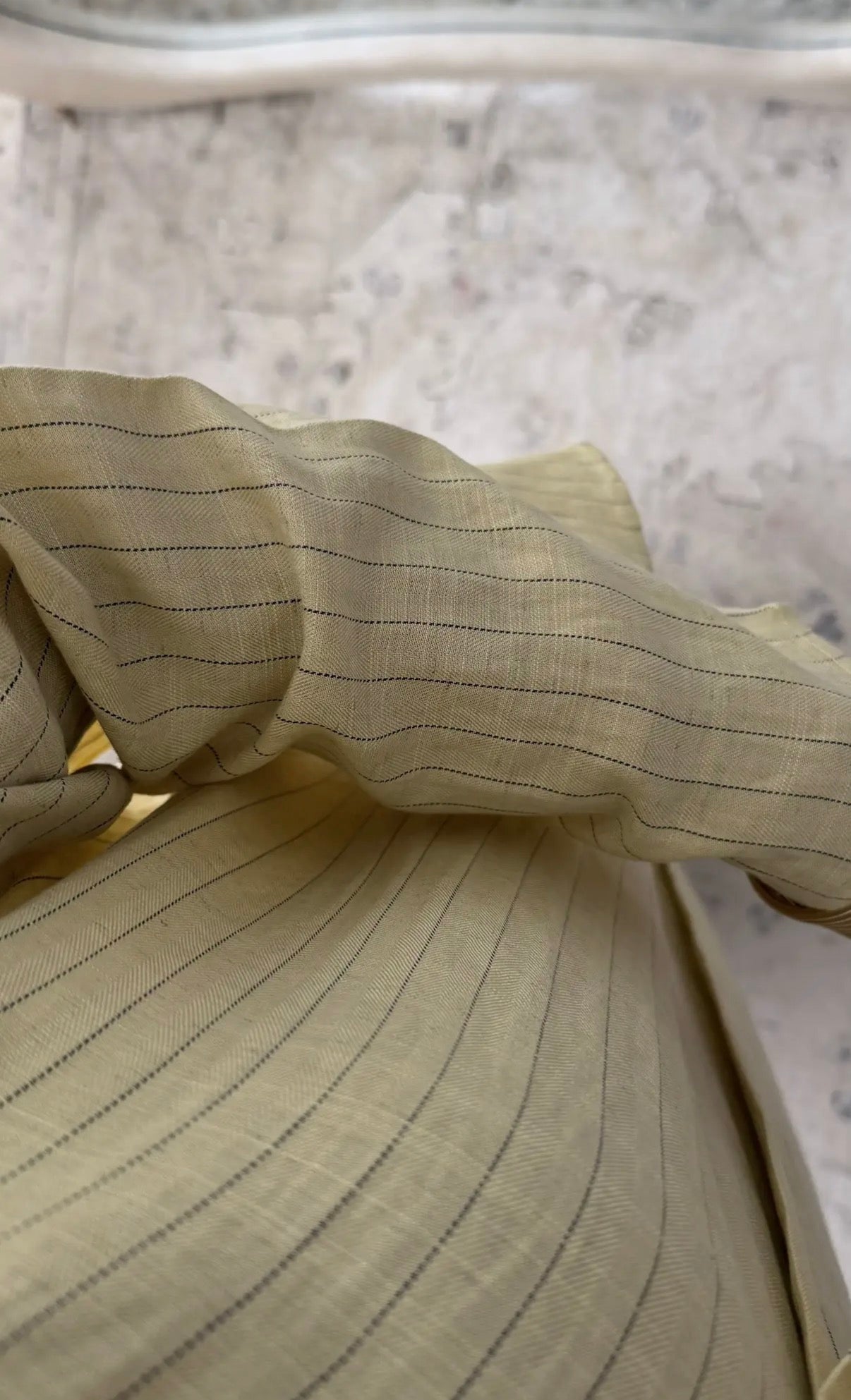 Mayssa Stripe Dress – Yellow