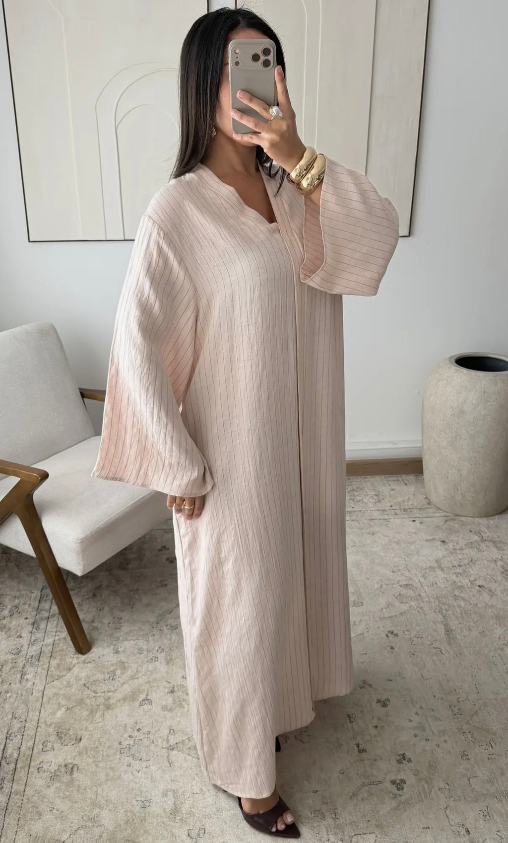 Mayssa Stripe Dress – Pink