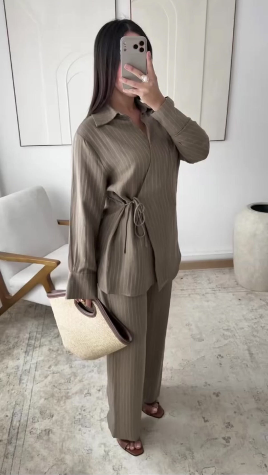 Army Green Twin set